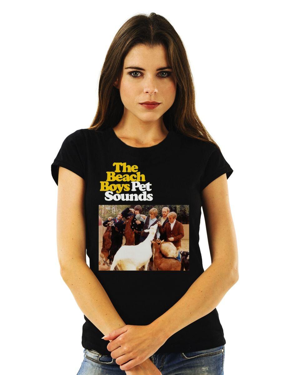 THE BEACH BOYS PET SOUNDS POLERA MUJER-0