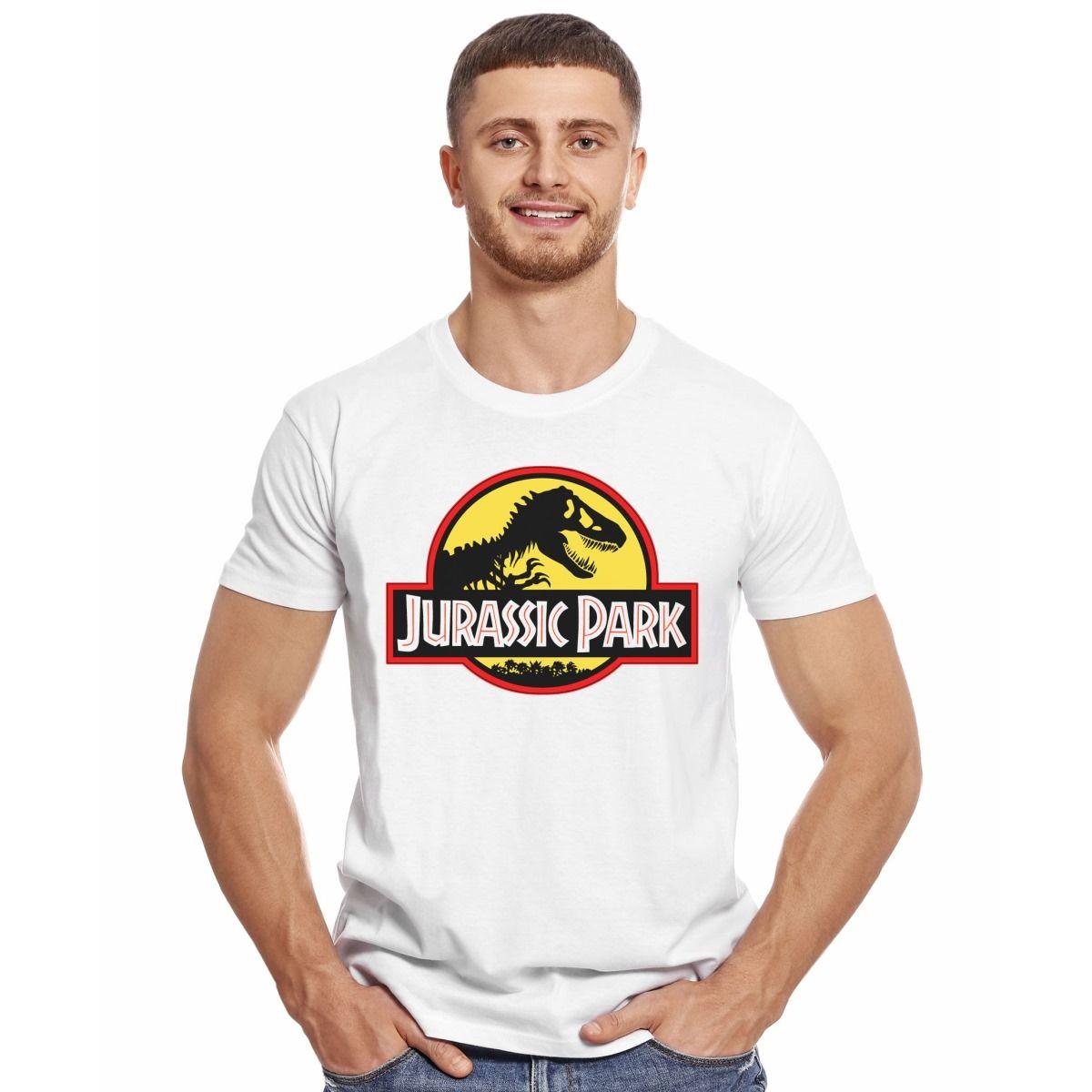 JURASSIC PARK LOGO POLERA MANGA CORTA HOMBRE-2