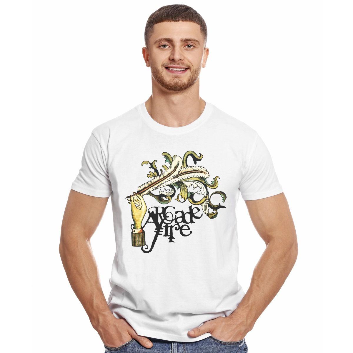 ARCADE FIRE FUNERAL ALBUM POLERA MANGA CORTA HOMBRE-2