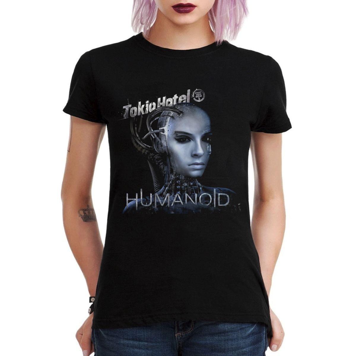 TOKIO HOTEL HUMANOID ALBUM POLERA MUJER-2