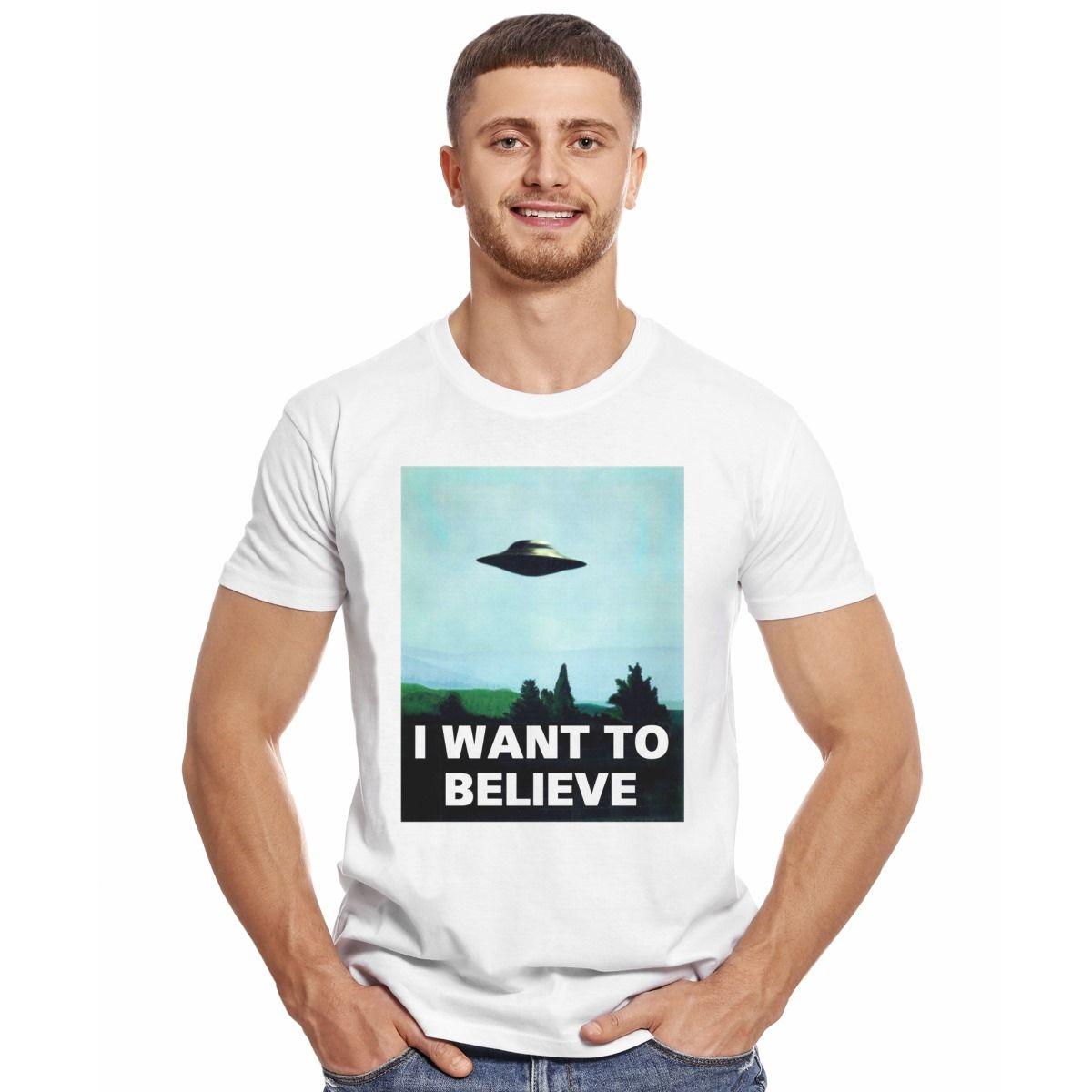 X FILES I WANT TO BELIEVE POLERA MANGA CORTA HOMBRE-2