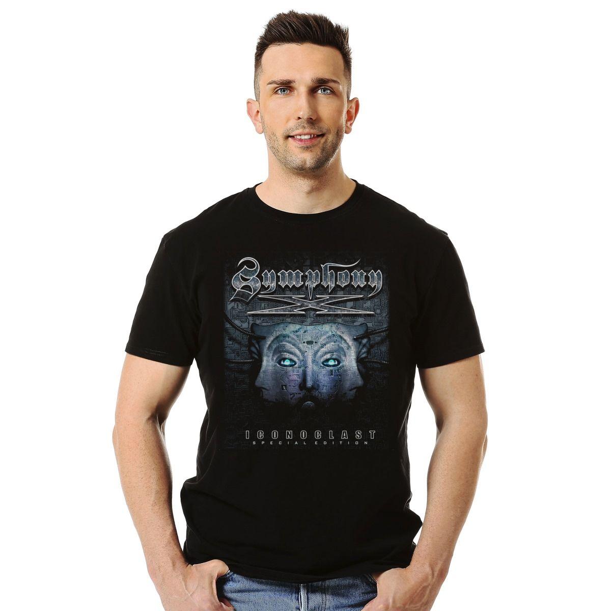 SYMPHONY X ICONOCLAST SPECIAL EDITION POLERA MANGA CORTA HOMBRE-2