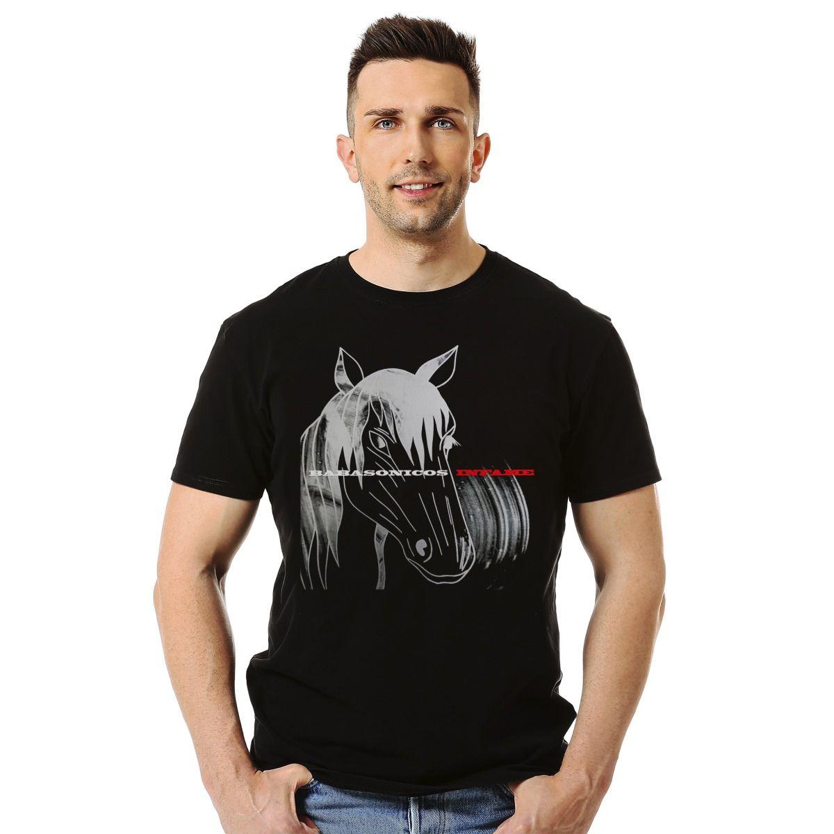 BABASONICOS INFAME CABALLO POLERA MANGA CORTA HOMBRE-2