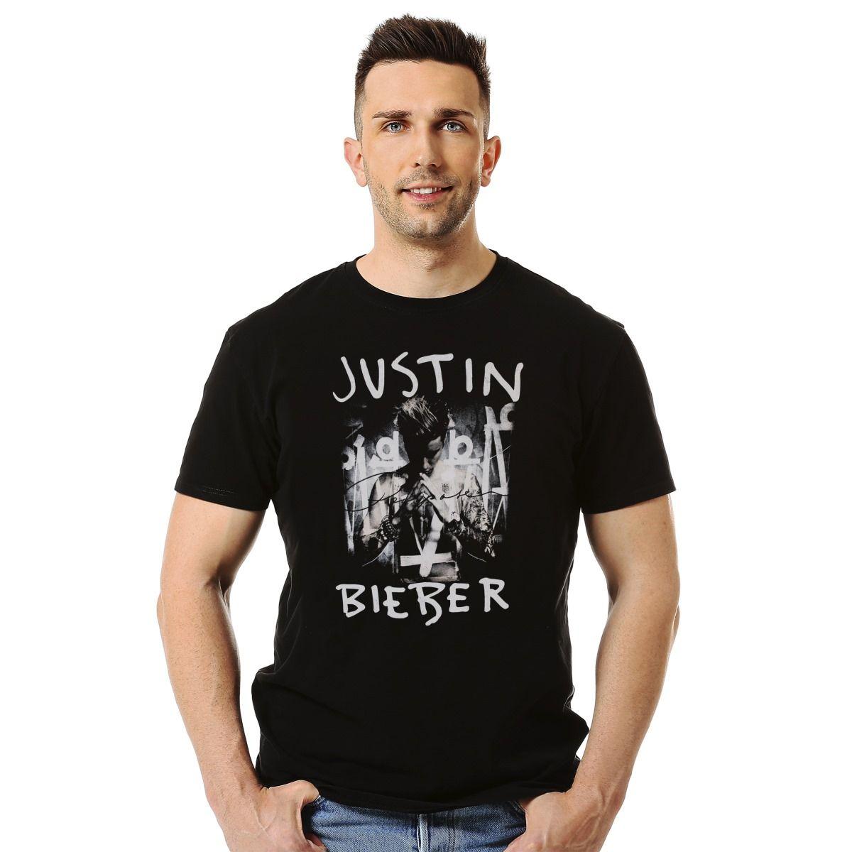 JUSTIN BIEBER PURPOSE POLERA MANGA CORTA HOMBRE-2