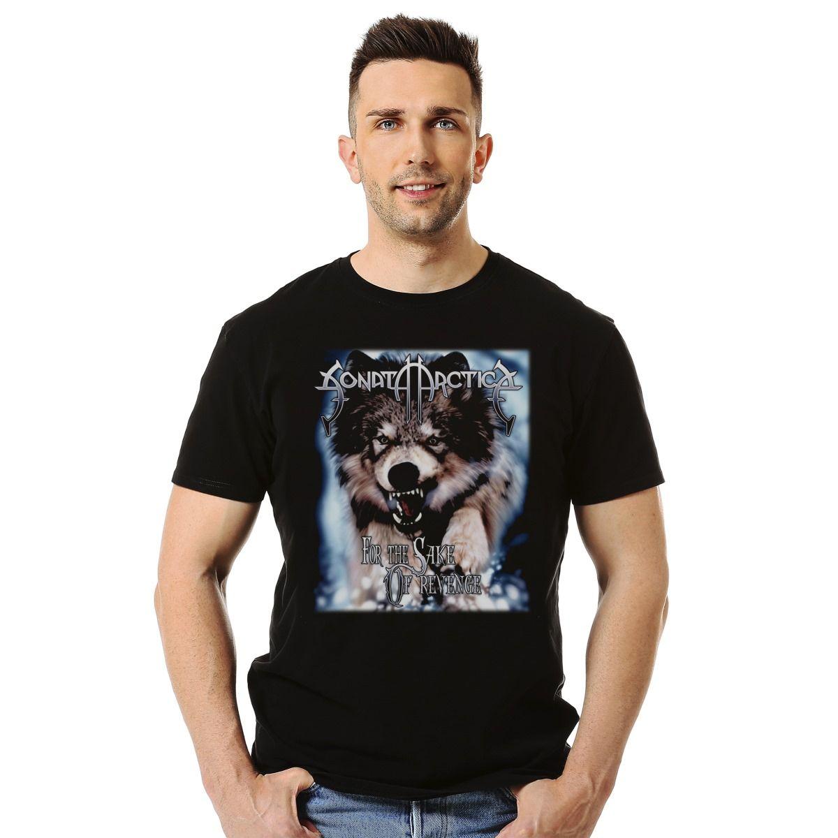 SONATA ARCTICA FOR THE SAKE OF REVENGE POLERA MANGA CORTA HOMBRE-2