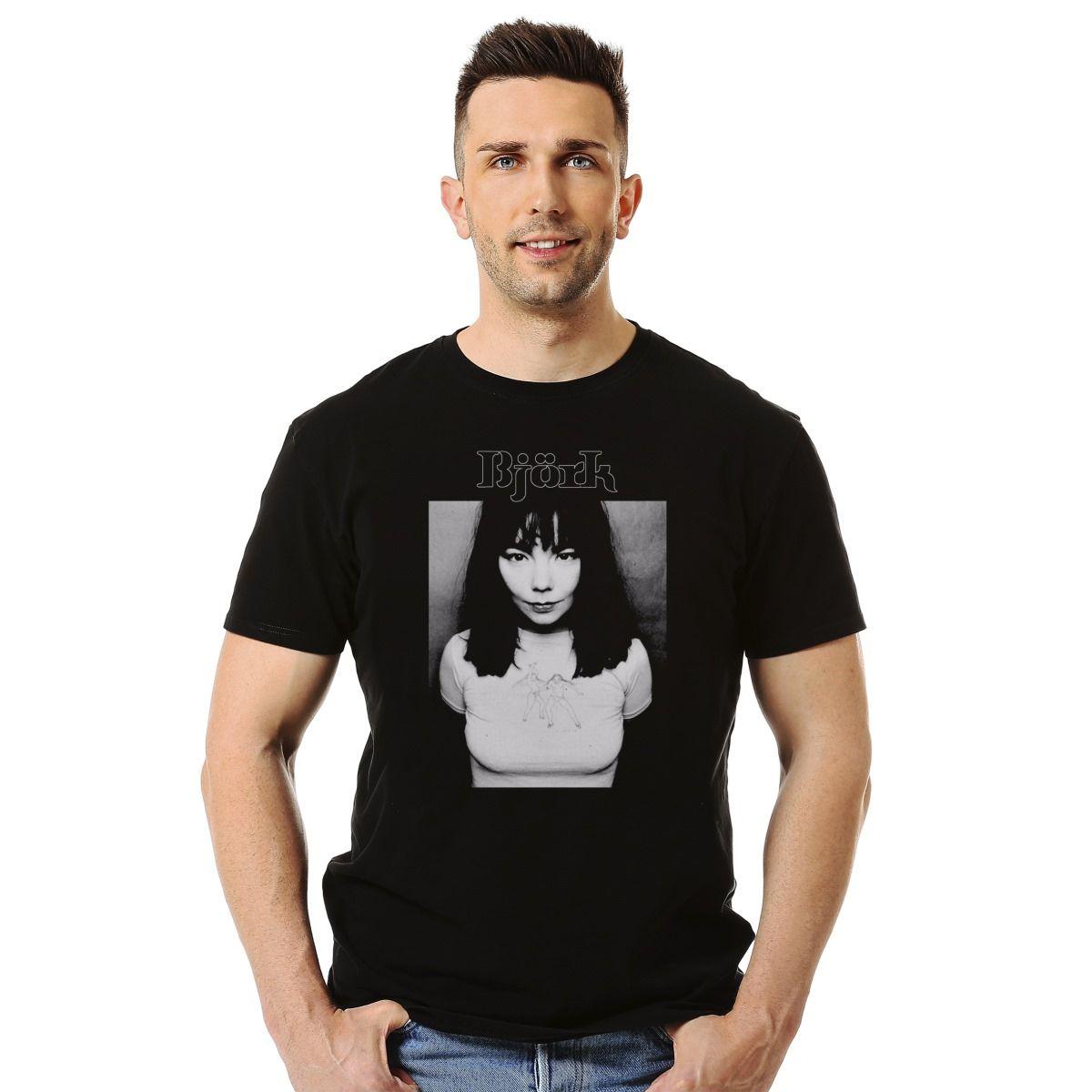 Polera Bjork Photo And Logo 2 Pop-2