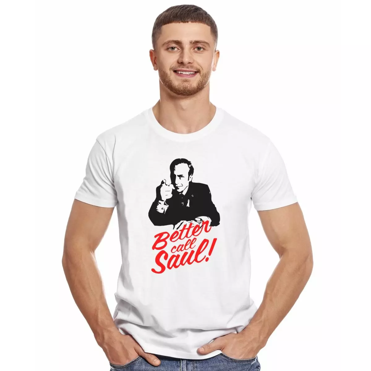 BREAKING BAD BETTER CALL SAUL POLERA MANGA CORTA HOMBRE-2