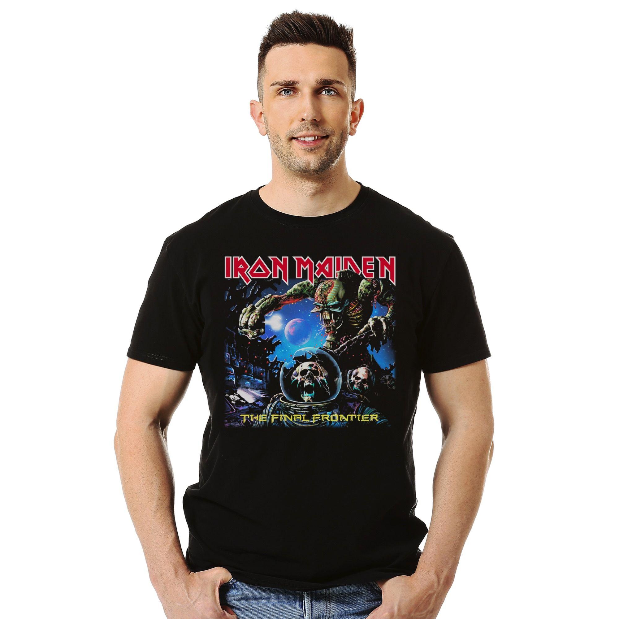 Polera Iron Maiden The Final Frontier-1
