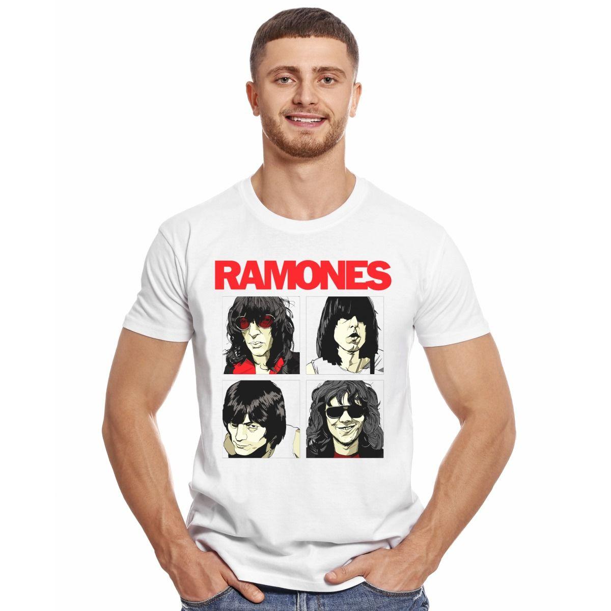 RAMONES CARTOON POLERA MANGA CORTA HOMBRE-2