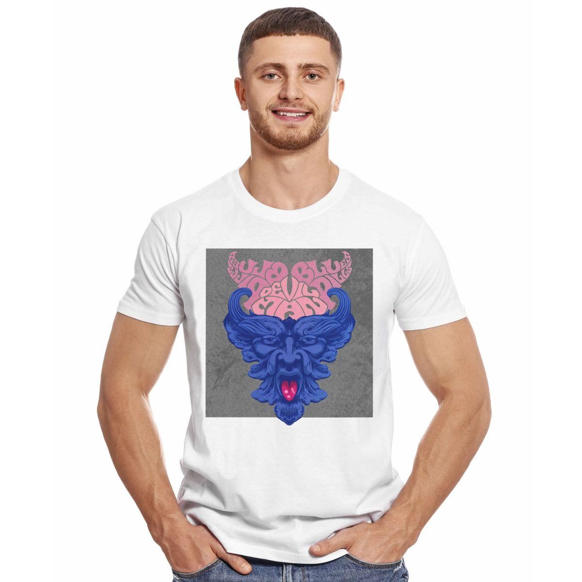 BLUES PILLS DEVIL MAN POLERA MANGA CORTA HOMBRE-2