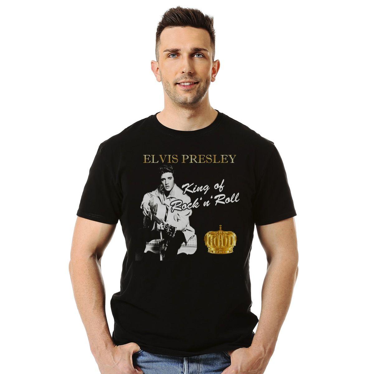 Polera Elvis Presley King Of Rock And Roll Rock-2