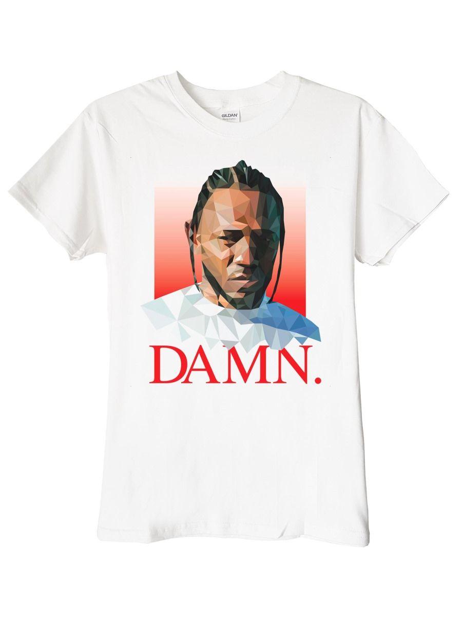 KENDRICK LAMAR DAMN MOSAICO POLERA MANGA CORTA HOMBRE-1
