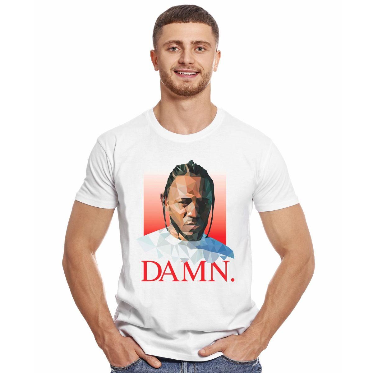 KENDRICK LAMAR DAMN MOSAICO POLERA MANGA CORTA HOMBRE-2