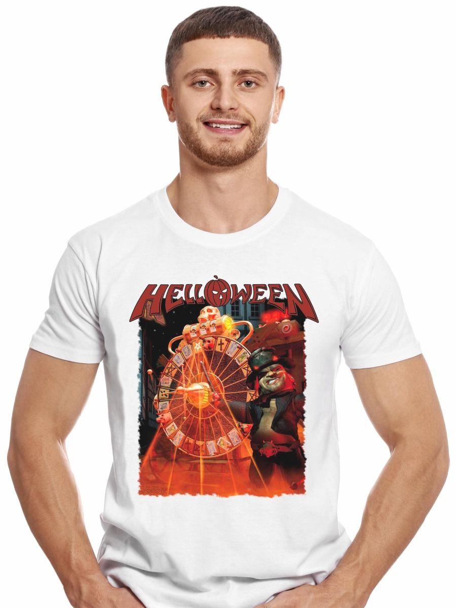 HELLOWEEN GAMBLING WITH THE DEVIL POLERA MANGA CORTA HOMBRE-0