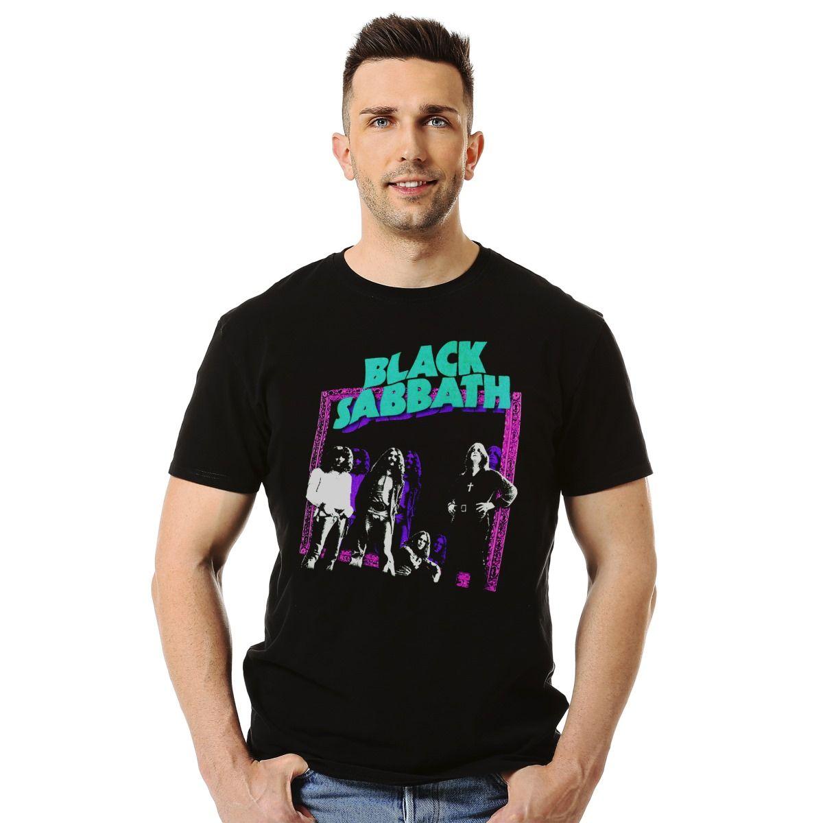 BLACK SABBATH MIRROR POLERA MANGA CORTA HOMBRE-2