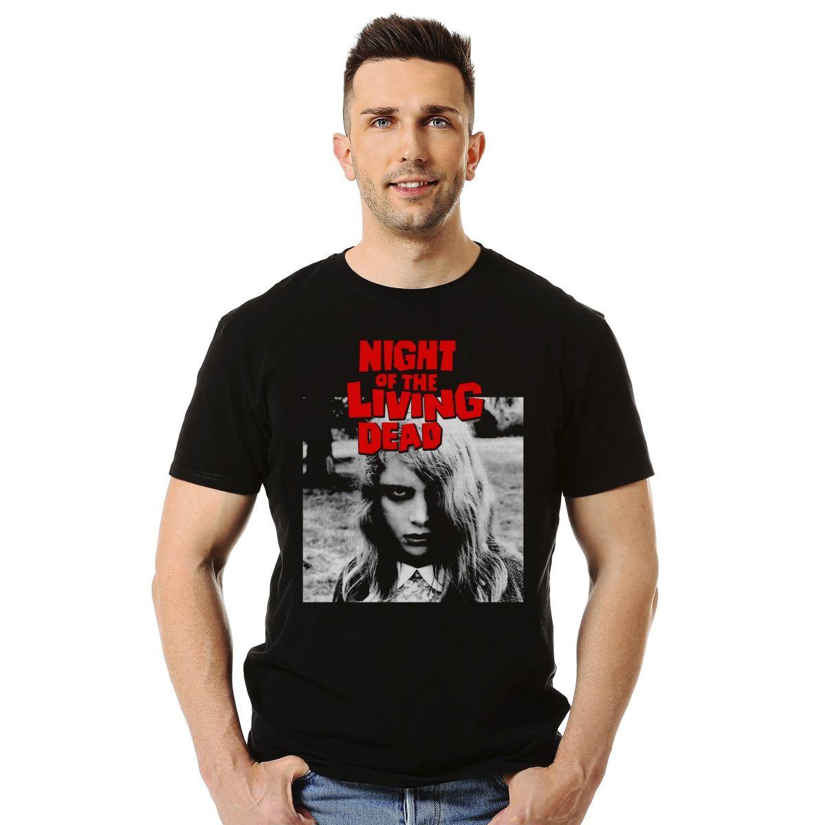 NIGHT OF THE LIVING DEAD GIRL POLERA MANGA CORTA HOMBRE-2
