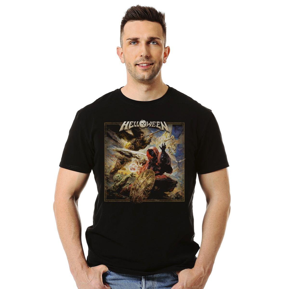 HELLOWEEN ST ALBUM 2022 POLERA MANGA CORTA HOMBRE-2