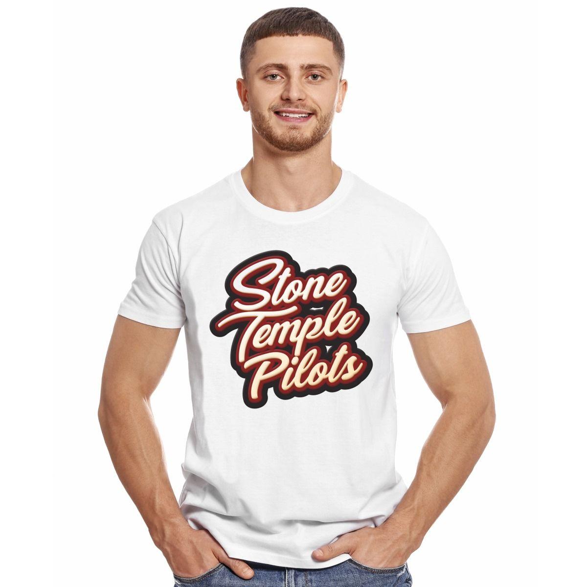 STONE TEMPLE PILOTS VINTAGE LOGO POLERA MANGA CORTA HOMBRE-2