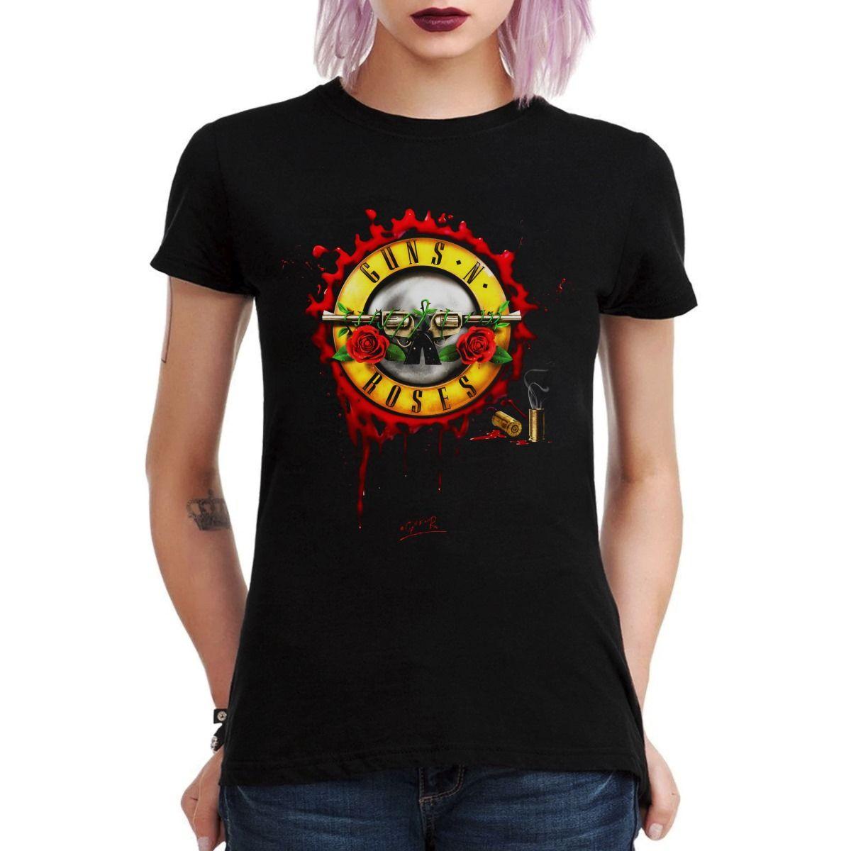 GUNS N ROSES NOT IN THIS LIFETIME TOUR POLERA MUJER-2