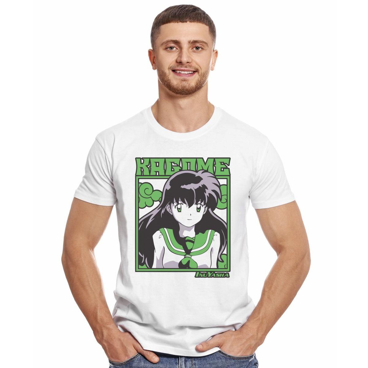 INUYASHA KAGOME PERSONAJE POLERA MANGA CORTA HOMBRE-2