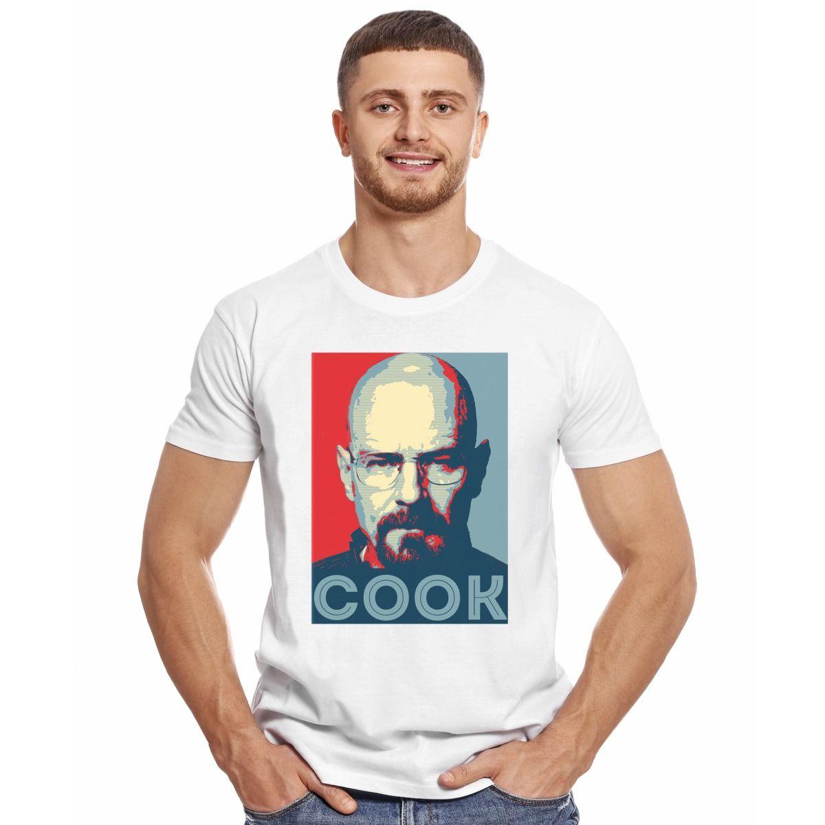 BREAKING BAD COOK EN COLORES POLERA MANGA CORTA HOMBRE-2