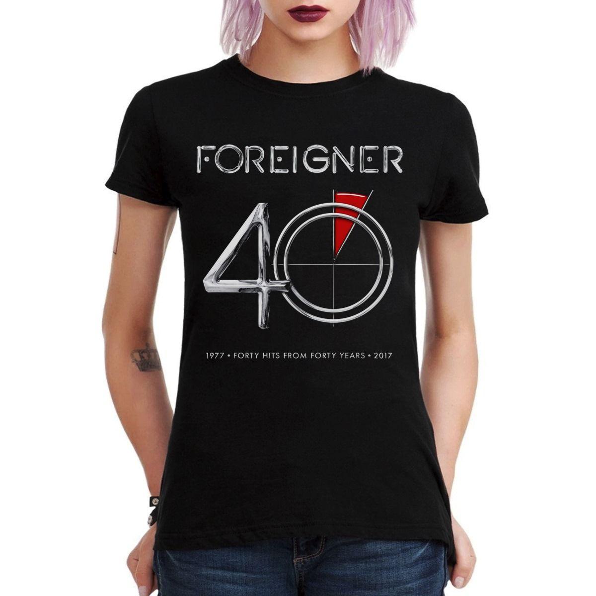 FOREIGNER 40 HITS POLERA MUJER-2