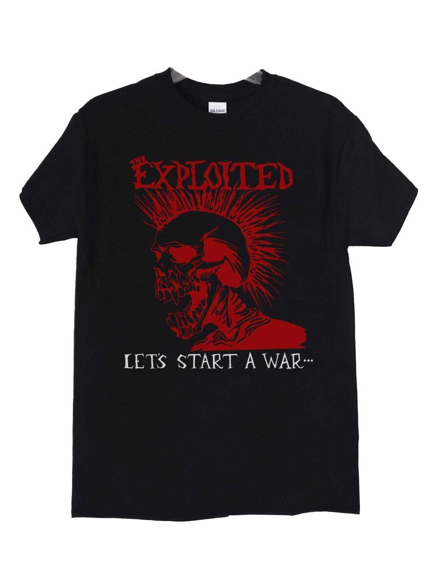 Polera The Exploited Lets Start A War-2