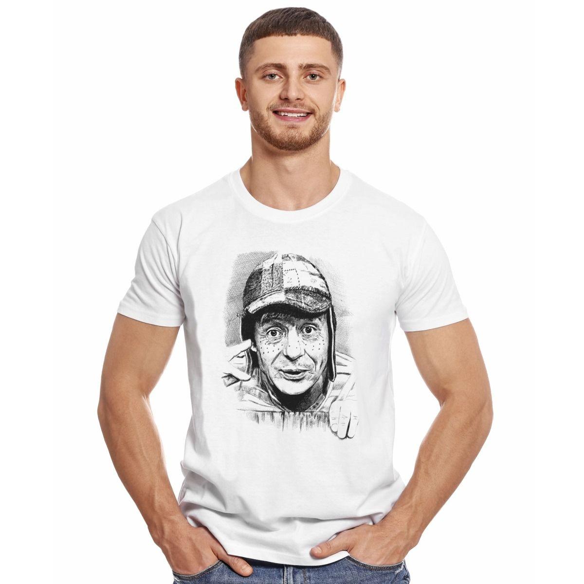 EL CHAVO DEL 8 CARA FANART ROBERTO GOMEZ BOLAÑOS POLERA MANGA CORTA HOMBRE-2