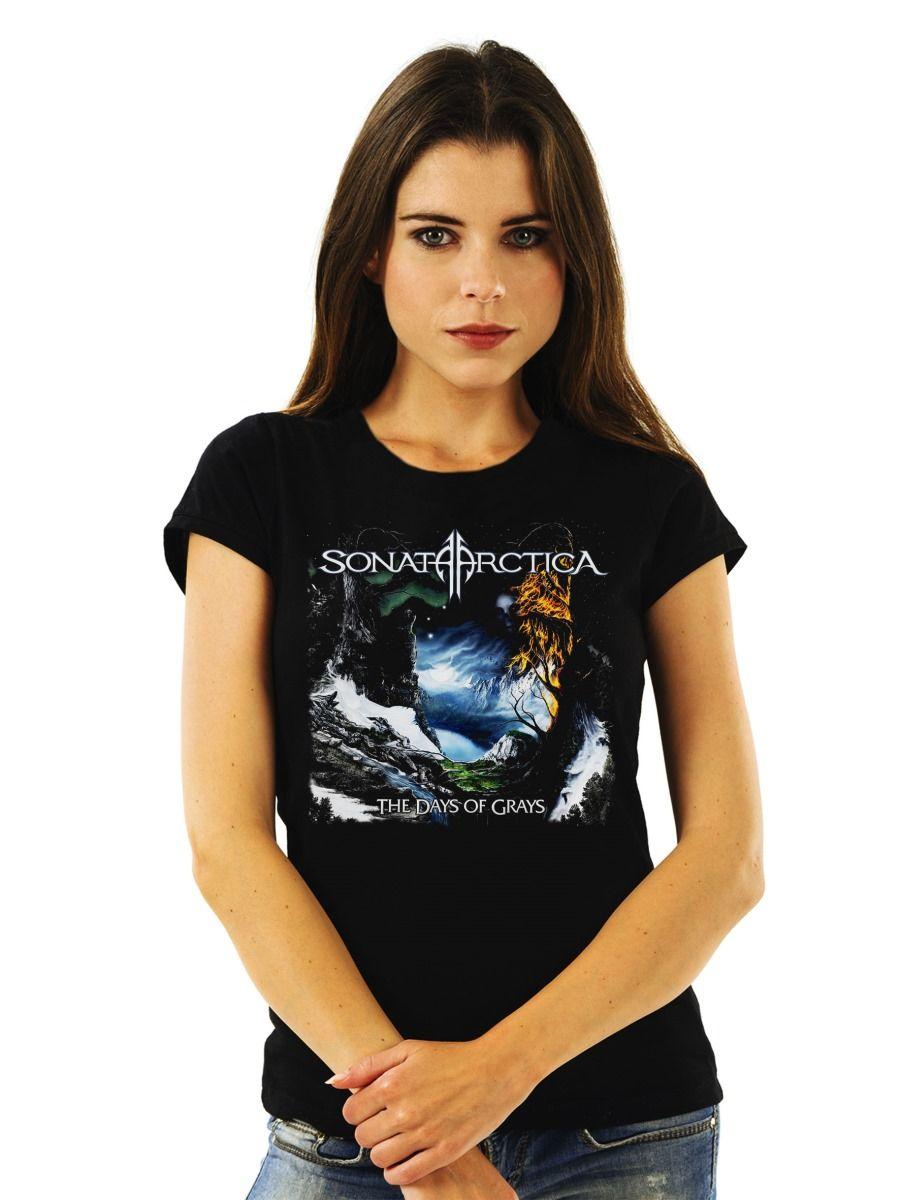 SONATA ARCTICA THE DAYS OF GRAYS POLERA MUJER-0