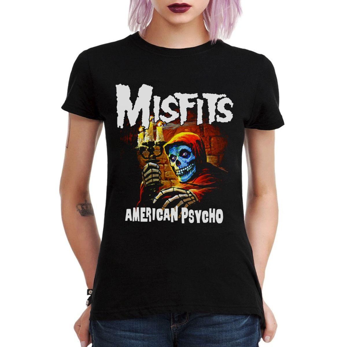 MISFITS AMERICAN PSYCHO POLERA MUJER-2