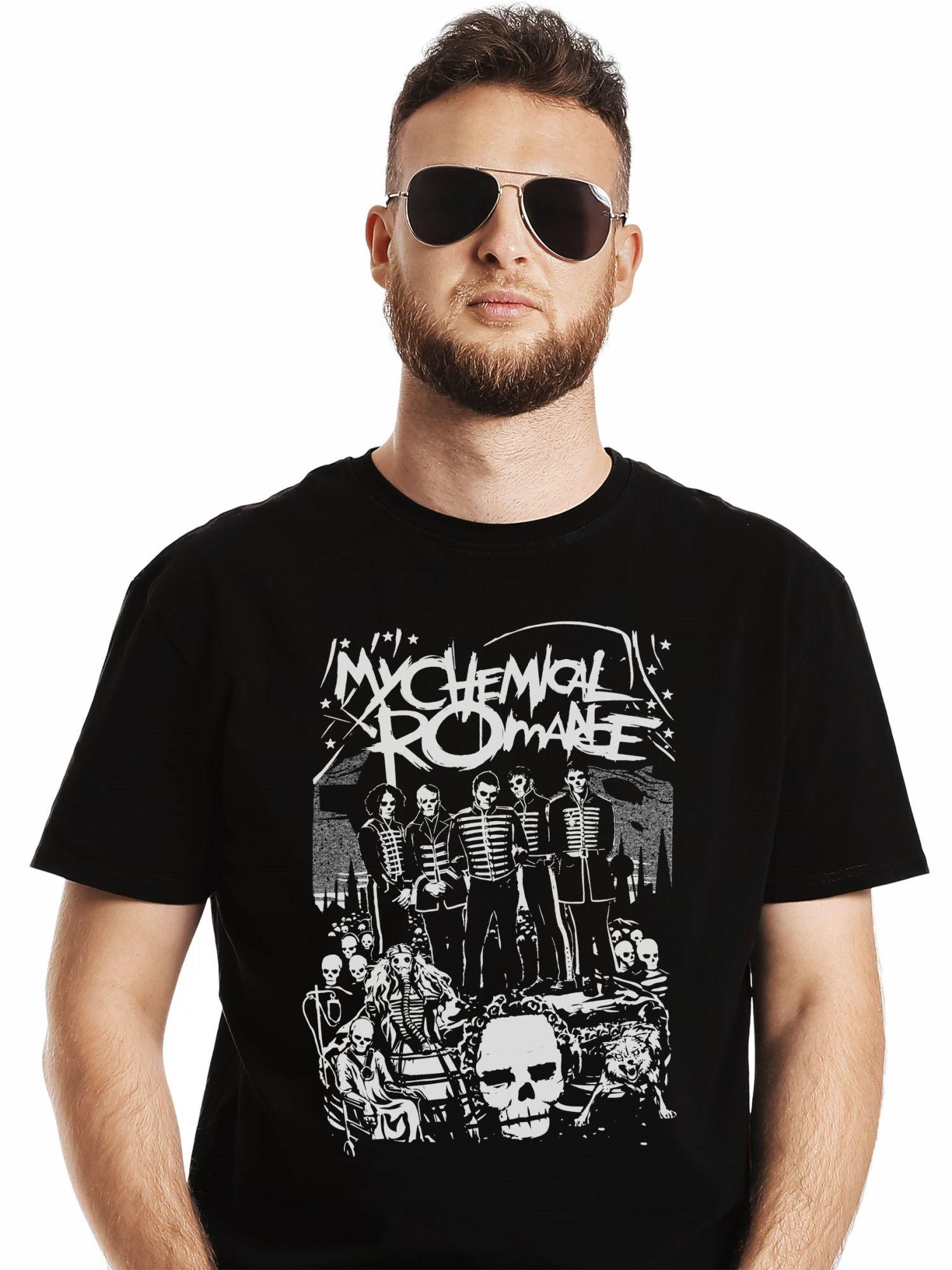 Polera My Chemical Romance Band-0
