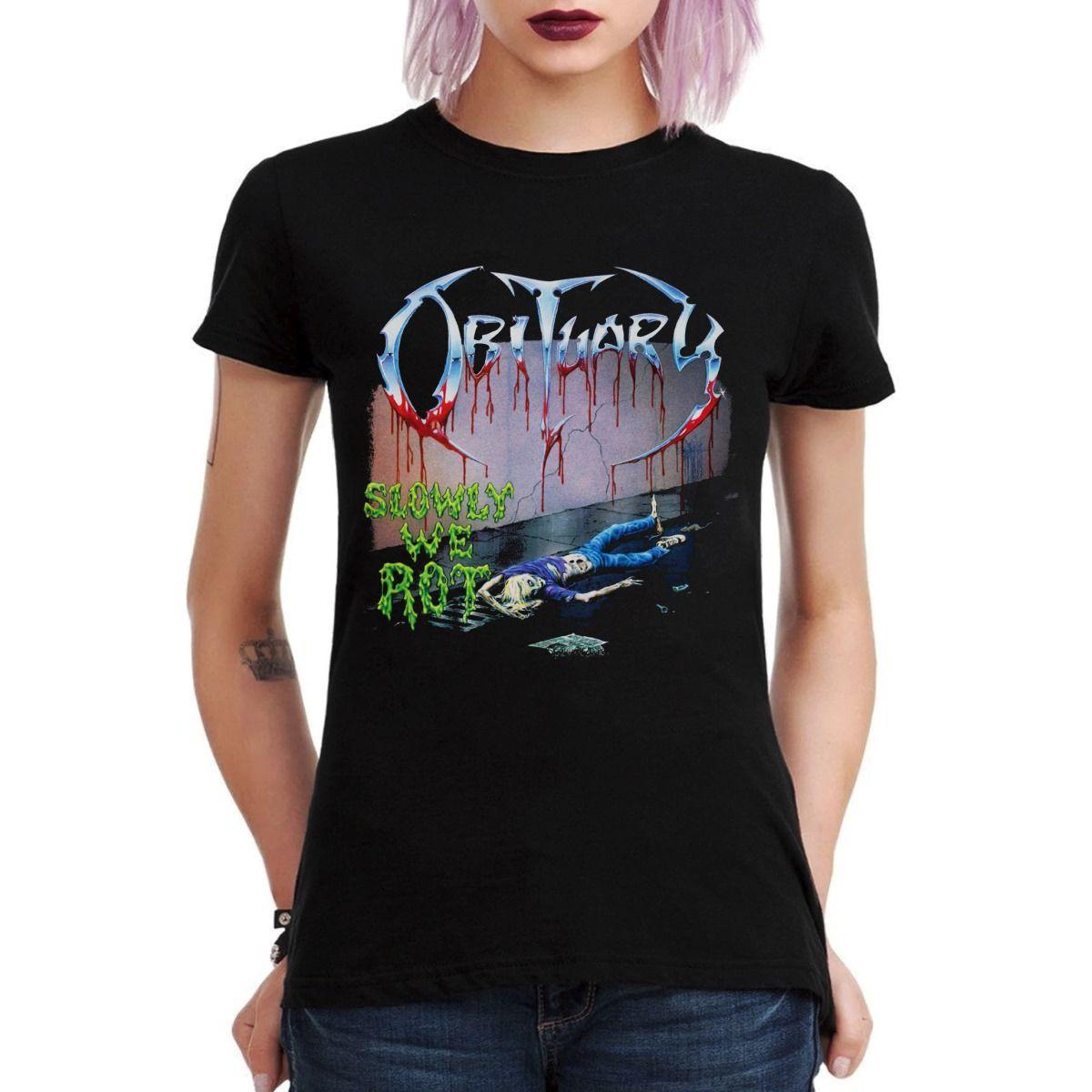 OBITUARY SLOWLY WE ROT POLERA MUJER-2