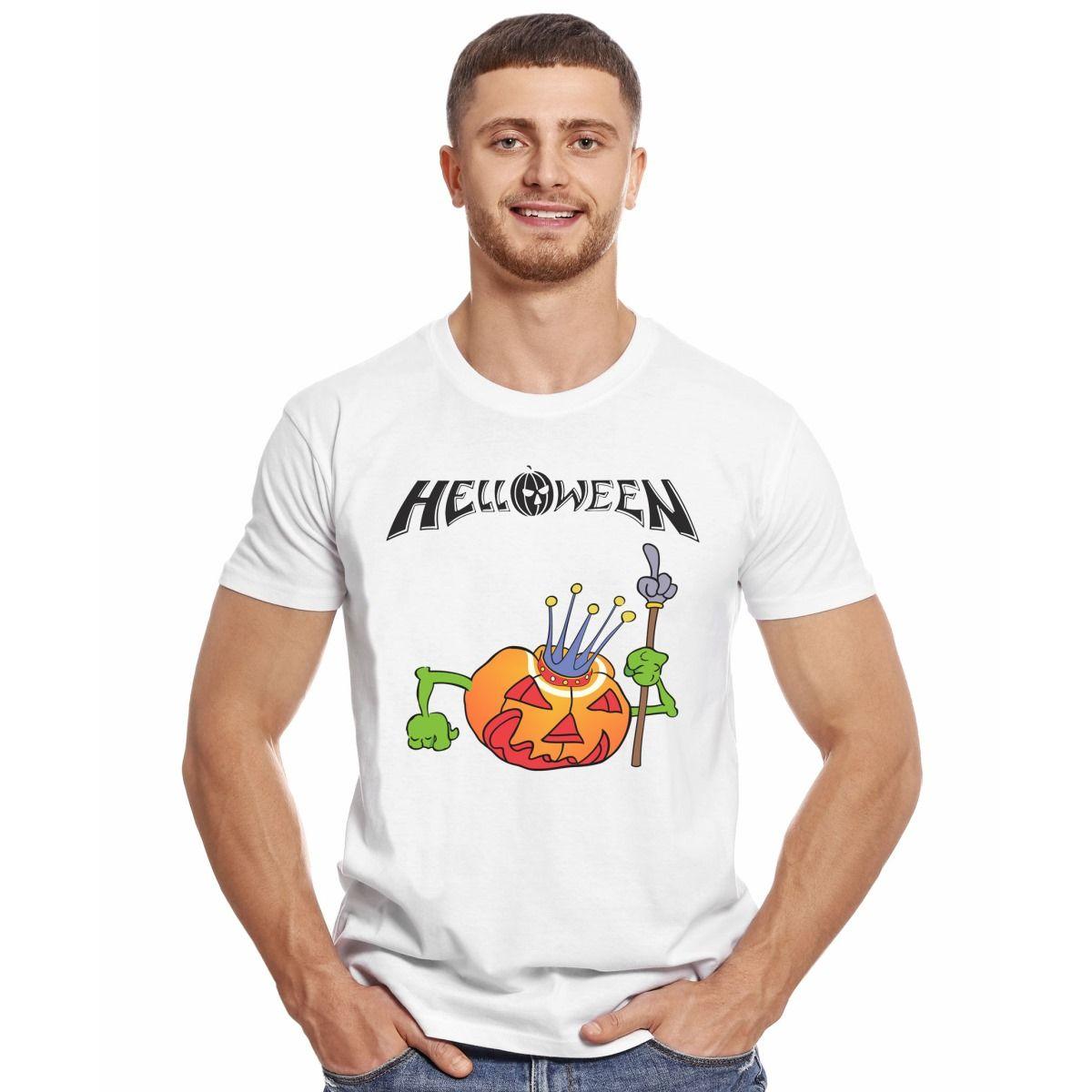 HELLOWEEN NUMBER ONE POLERA MANGA CORTA HOMBRE-2