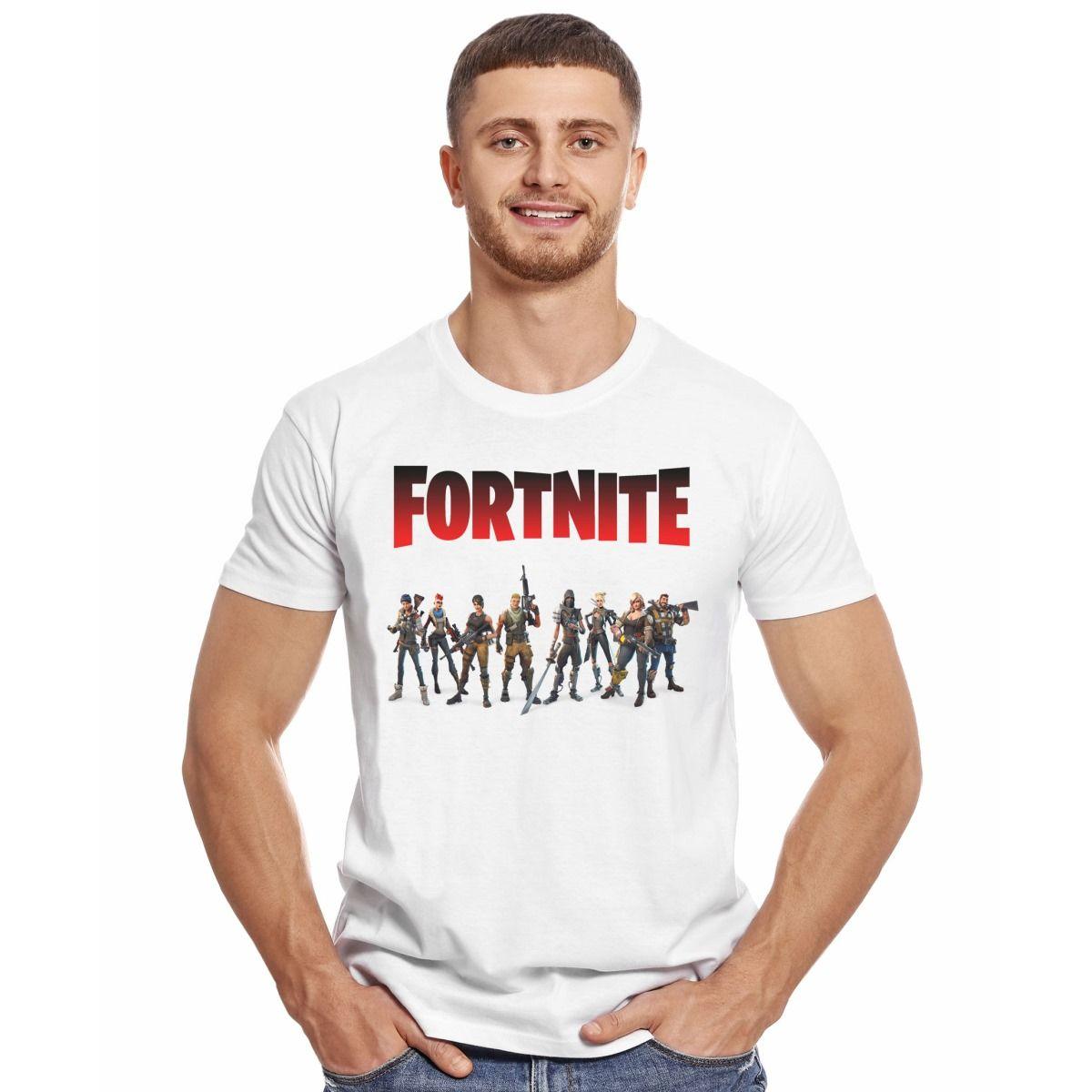 FORTNITE PERSONAJES 2 POLERA MANGA CORTA HOMBRE-2