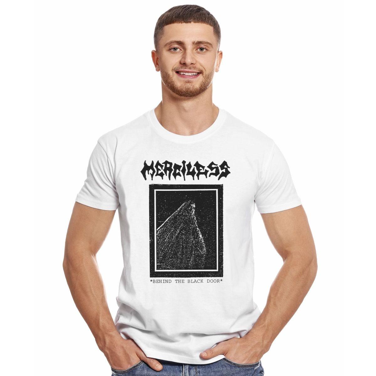 MERCILESS BEHIND THE BLACK DOOR POLERA MANGA CORTA HOMBRE-2