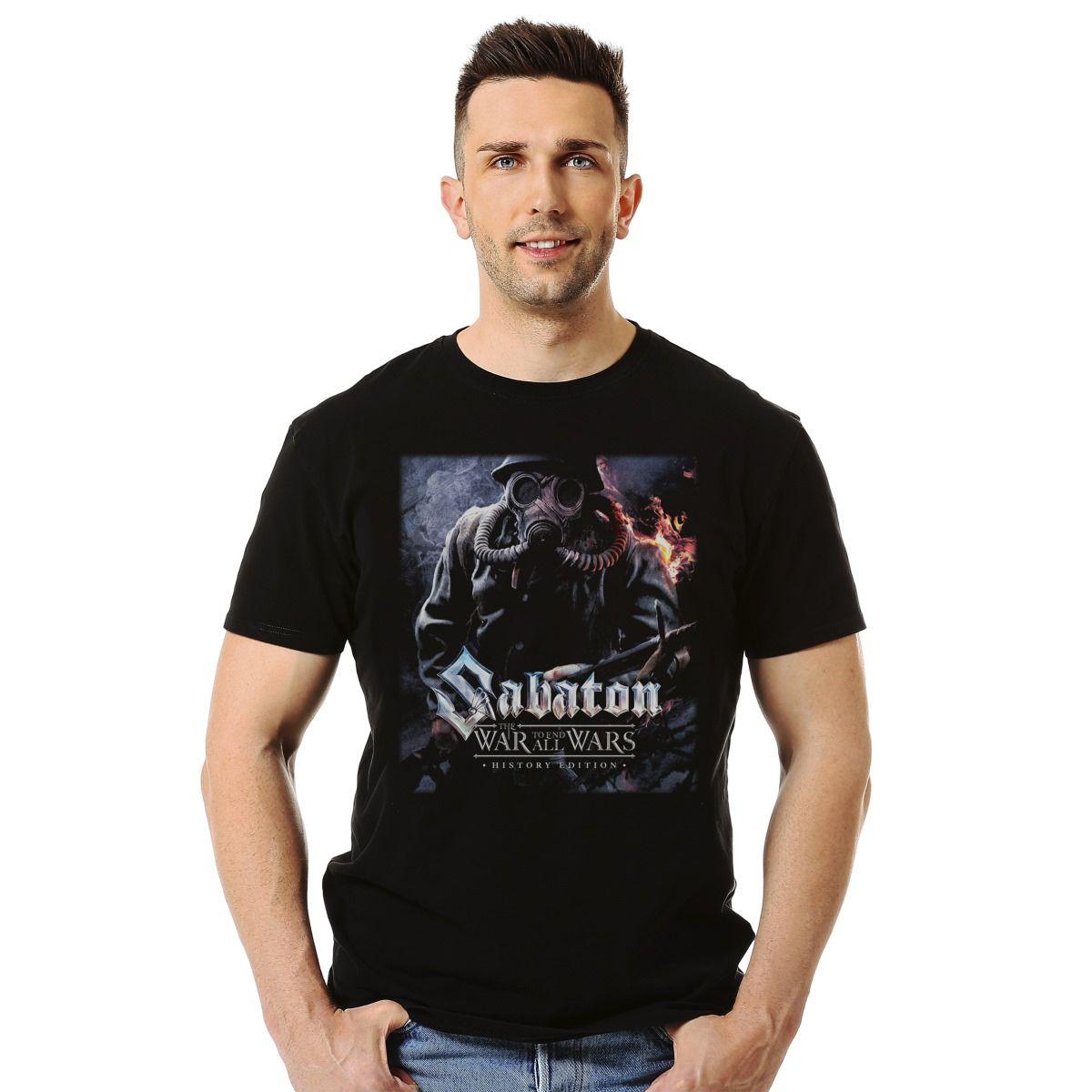 SABATON THE WAR TO END ALL WARS HISTORY EDITION POLERA MANGA CORTA HOMBRE-2
