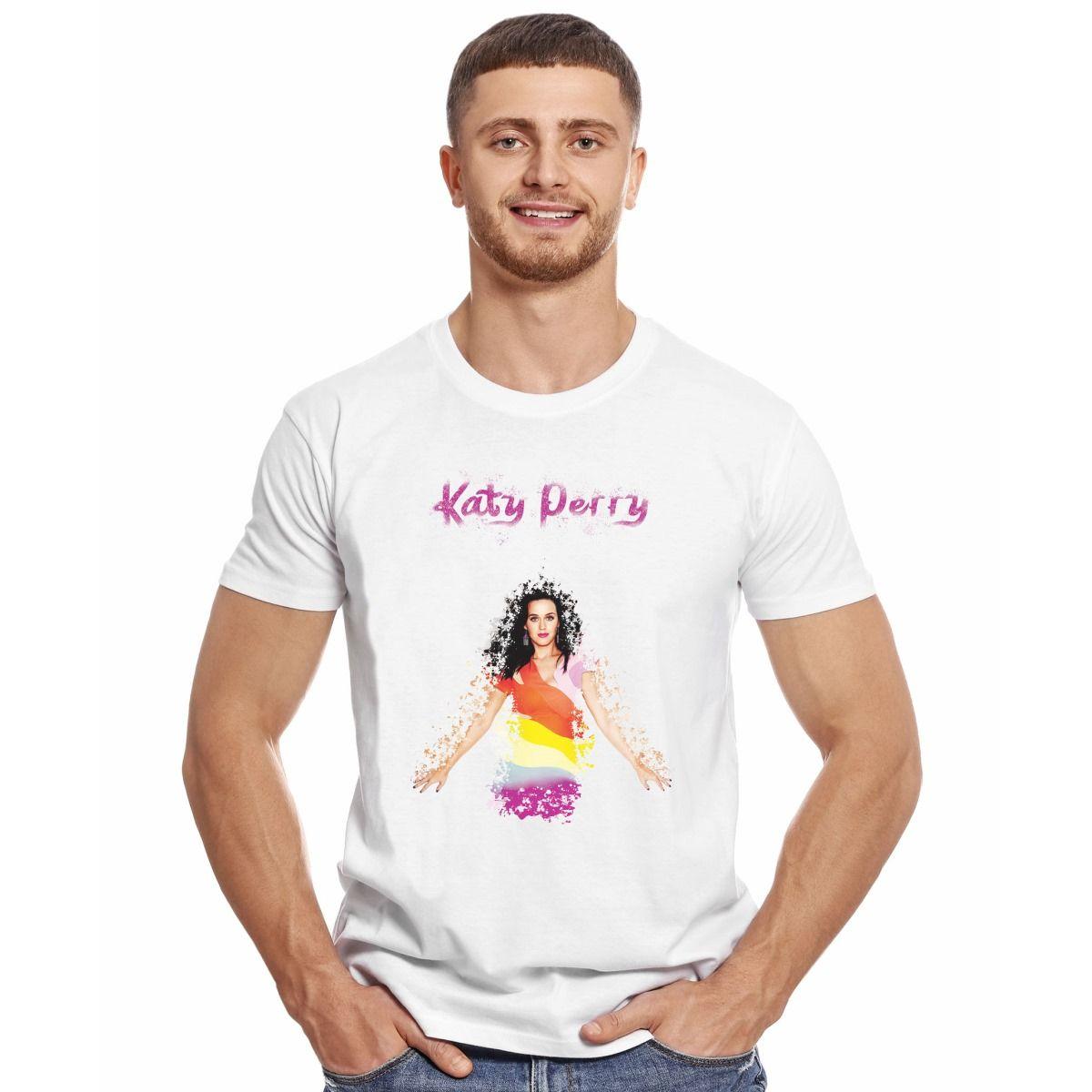 KATY PERRY ART POSTER POLERA MANGA CORTA HOMBRE-2