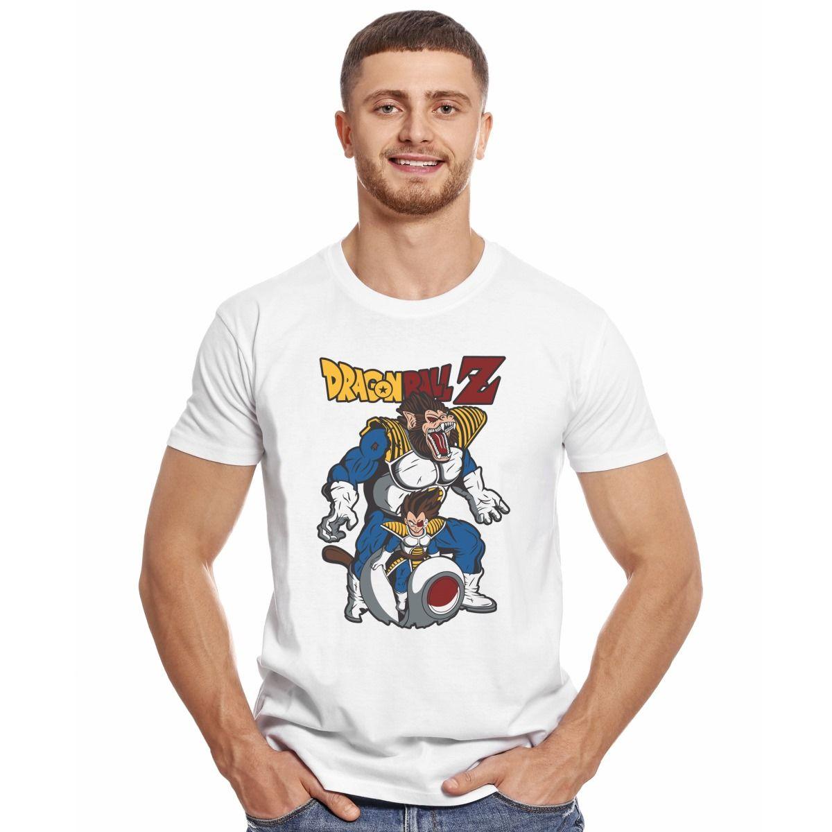 DRAGON BALL VEGETA CAPSULA OZARU POLERA MANGA CORTA HOMBRE-2