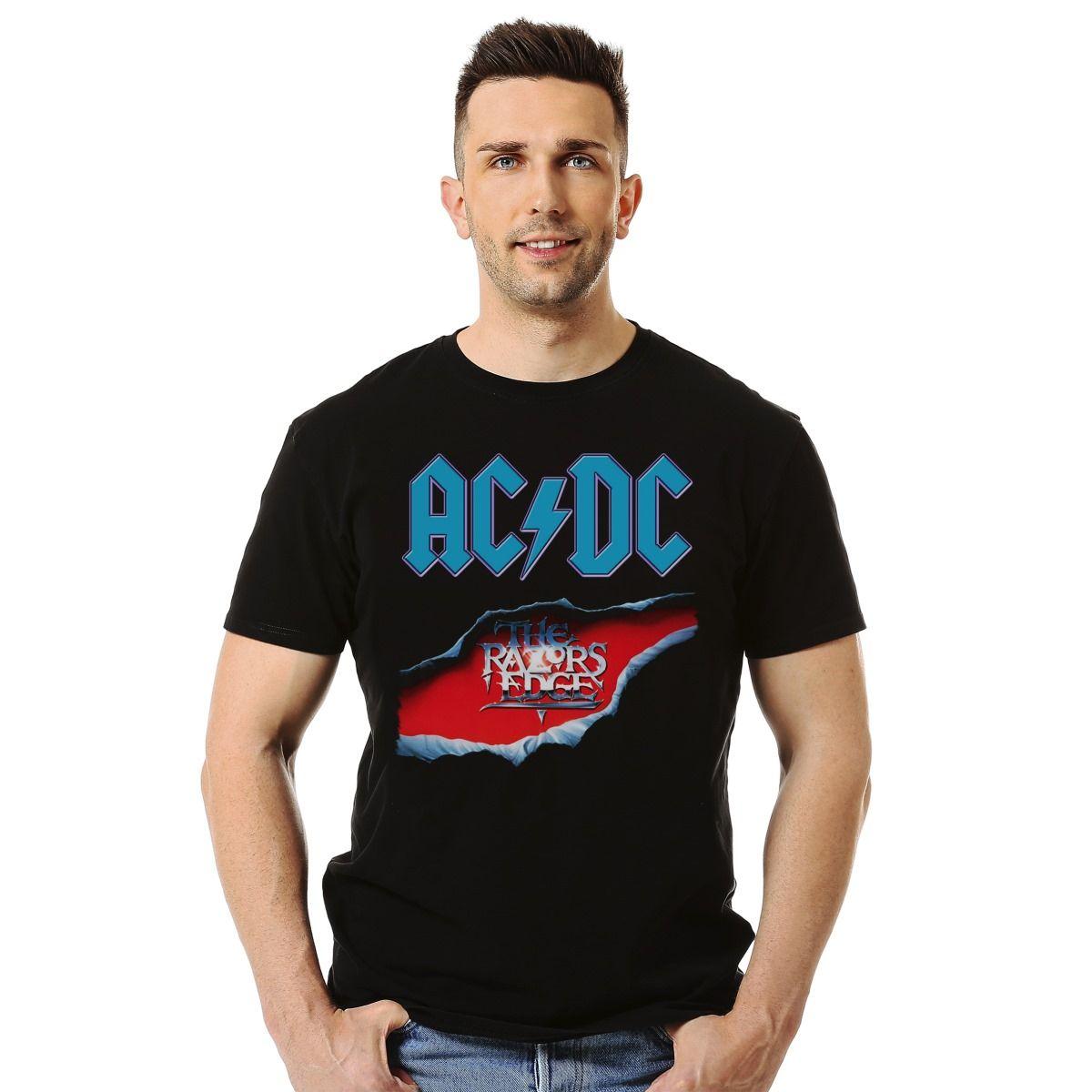 AC DC THE RAZORS EDGE POLERA MANGA CORTA HOMBRE-2