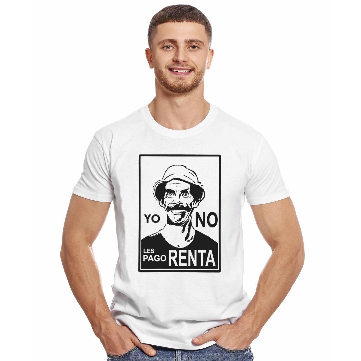 EL CHAVO DEL 8 DON RAMON YO NO LES PAGO RENTA POLERA MANGA CORTA HOMBRE-2