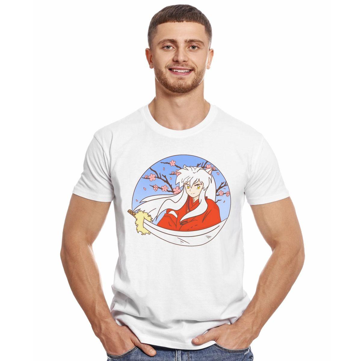 INUYASHA POLERA MANGA CORTA HOMBRE-2