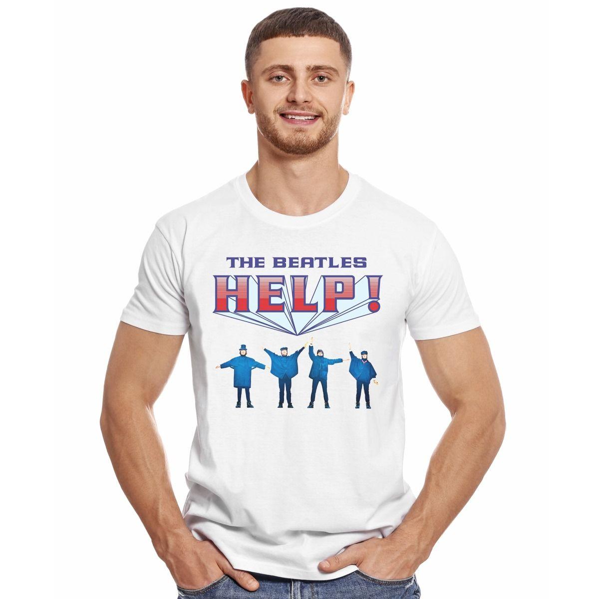 THE BEATLES HELP POLERA MANGA CORTA HOMBRE-2