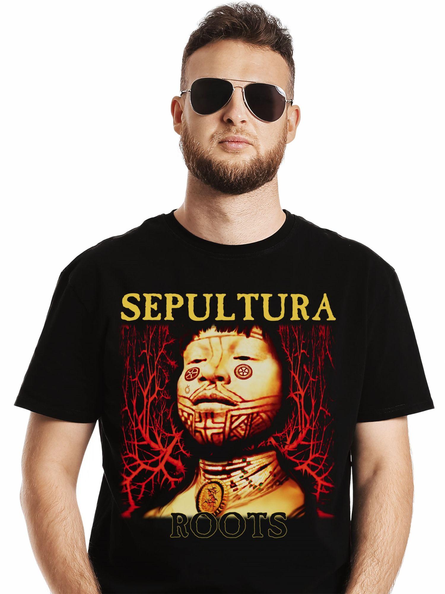 Polera Sepultura Roots-0