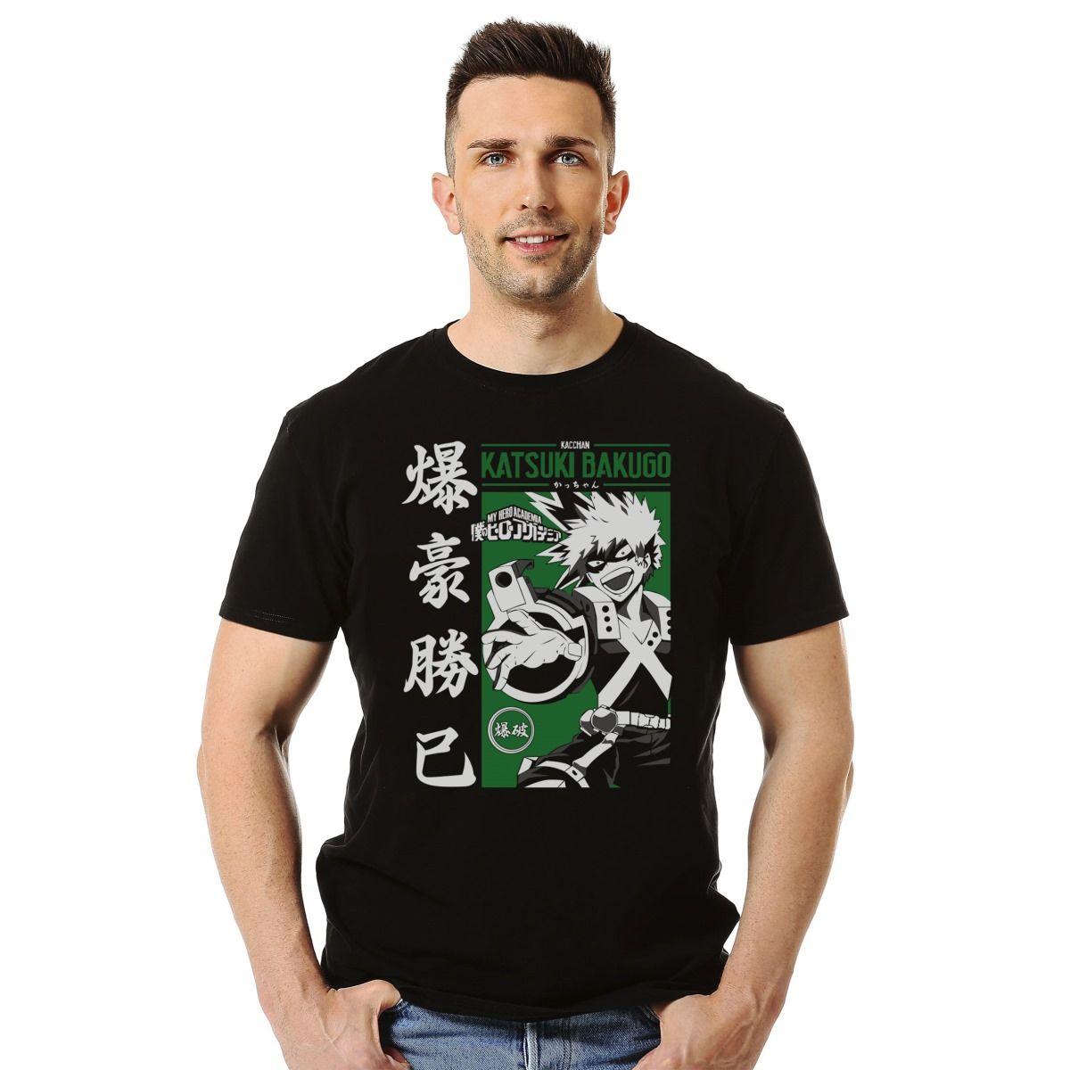 MY HERO ACADEMIA KATSUKI BAKUGO KACCHAN POLERA MANGA CORTA HOMBRE-2