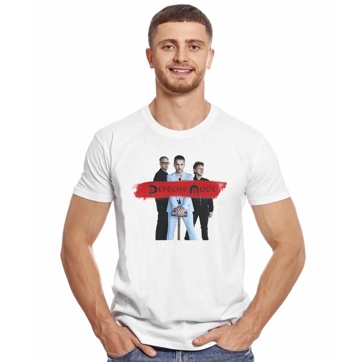 DEPECHE MODE TOUR POLERA MANGA CORTA HOMBRE-2