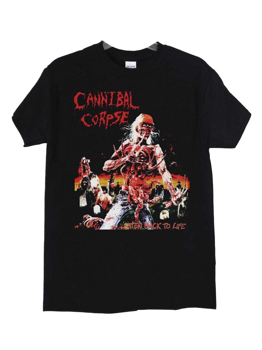 Polera Cannibal Corpse Eaten Back To Life Frente Metal-1