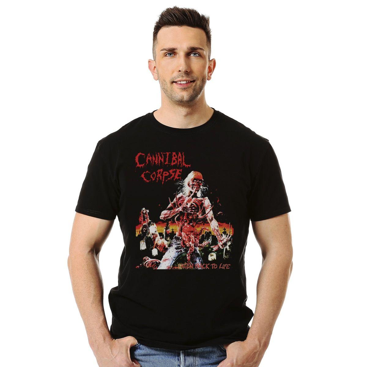 Polera Cannibal Corpse Eaten Back To Life Frente Metal-2