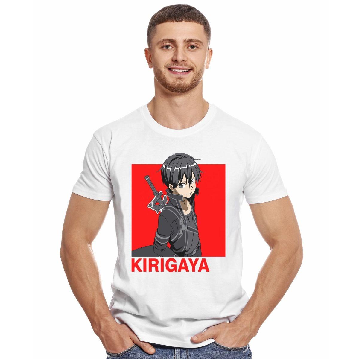 SWORD ART ONLINE KIRIGAYA POLERA MANGA CORTA HOMBRE-2