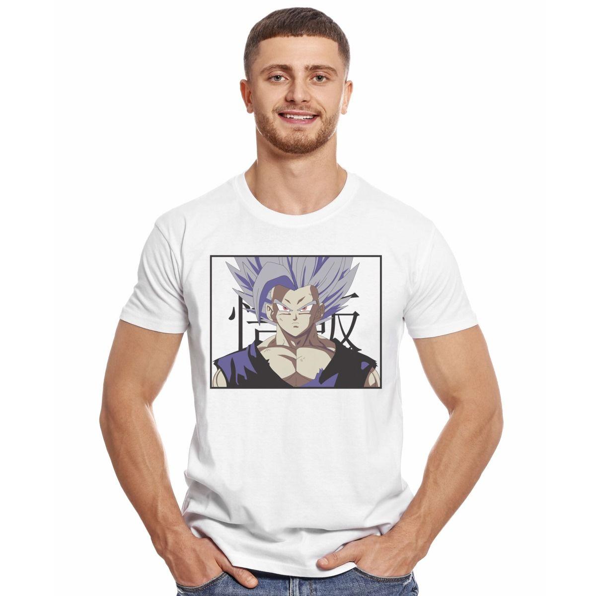 DRAGON BALL SUPER HERO VEGETA POLERA MANGA CORTA HOMBRE-2