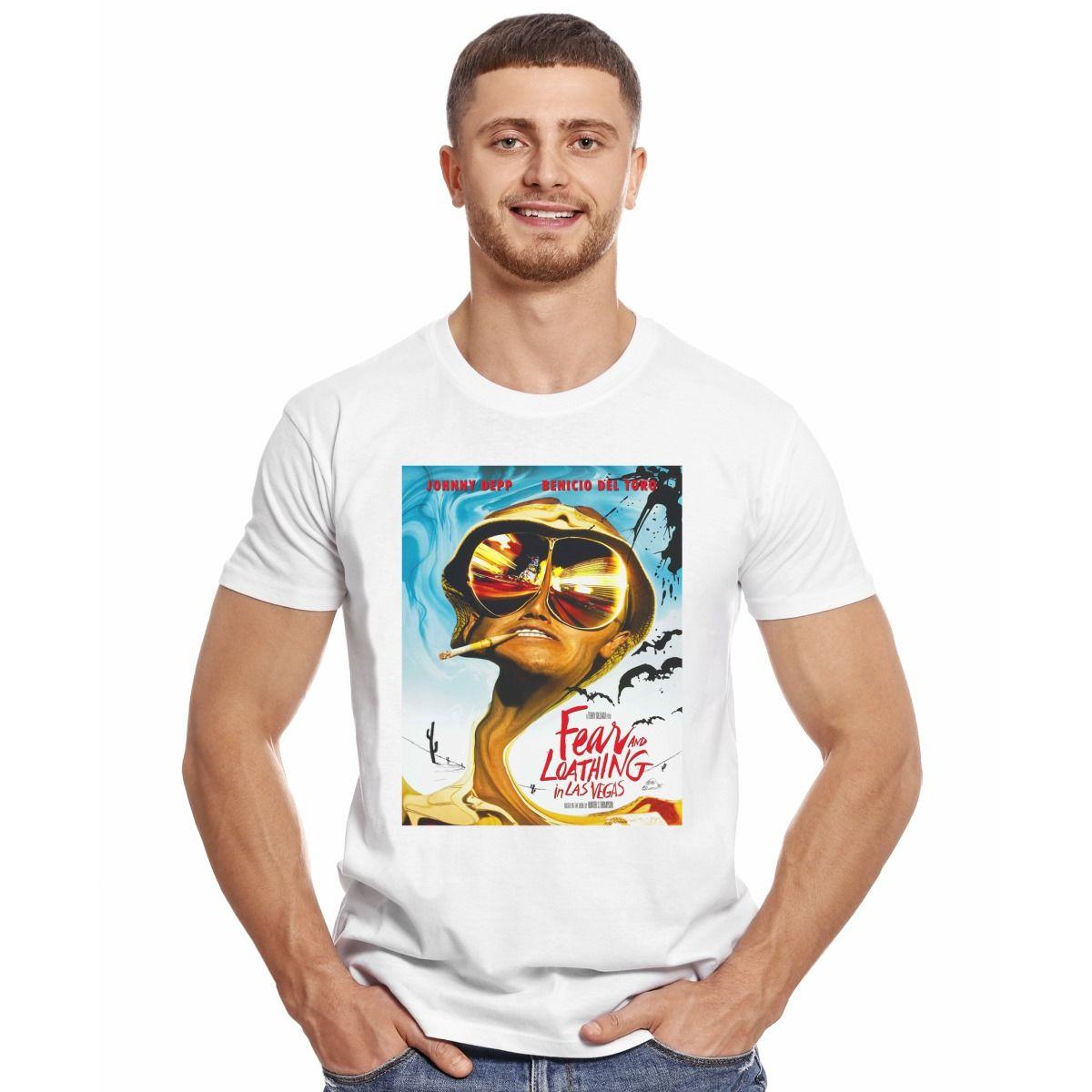 PANICO Y LOCURA EN LAS VEGAS POLERA MANGA CORTA HOMBRE-2
